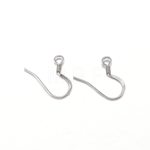 DanLingJewelry 304 Stainless Steel Earring Hooks STAS-DL0001-05P-1