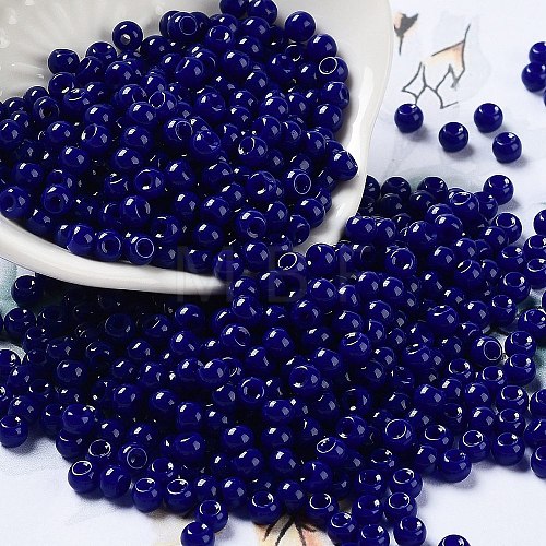 Baking Paint Glass Seed Beads SEED-H002-I-A517-1