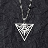 201 Stainless Steel Pendant Necklaces for Man NJEW-Q336-02H-P-2