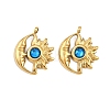 304 Stainless Steel Rhinestone Pendants STAS-Z166-24G-09-1
