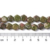 Natural Unakite Beads Strands G-K359-C15-01-5