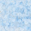Frosted Glass Beads FGLA-D300-01K-3