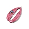 304 Stainless Steel with Enamel Pendants SA-CBAA487-06P-01-2