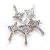 Tibetan Style Alloy Pendants LS-PALLOY-J050-01AS-RS-1