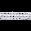 Glass Imitation Jade Beads Strands X-GLAA-H021-05-01-2