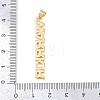 Brass Pendants KK-C162-054A-02G-3