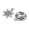 60Pcs 10 Styles Tibetan Style Alloy Pendants FIND-FS0002-21-2