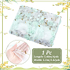 6 Yards Flower Pattern Milk Fiber Mesh Fabric DIY-NB0014-82B-2