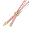 3MM Adjustable Round Nylon Braided Cord Bracelet Making FB-CBAA152-04G-27-3