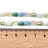 Electroplate Glass Beads EGLA-D300-01A-02-4