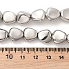 Electroplate Glass Beads Strands EGLA-F166-06P-4