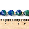 Natural Quartz Dyed Beads Strands G-U023-A02-03-5