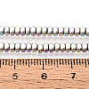 Electroplated Synthetic Non-magnetic Hematite Beads Strands G-T139-61D-4