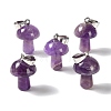 Natural Amethyst Pendants GG-CBAA0EE-05P-14-1