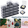 Transparent Plastic Packing Boxes AJEW-CN0007-68-6
