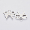 201 Stainless Steel Charms STAS-P225-019P-2