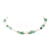 Natural Green Aventurine Chip Beads Bracelets & Necklaces Sets SJEW-JS01357-04-5