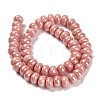 Porcelain Rondelle Beads PORC-Q001-01I-2