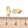 Ion Plating(IP) 304 Stainless Steel Lobster Claw Clasps STAS-F094-05B-G-2
