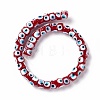 Handmade Evil Eye Lampwork Beads Strands LAMP-F024-01A-02-3