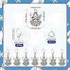 30Pcs Tarnish Resistant 304 Stainless Steel Jump Rings FIND-YW0012-18-3