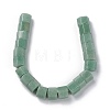 Natural Green Aventurine Beads Strands G-C026-B02-3