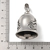 304 Stainless Steel Big Pendants STAS-Z097-01AS-06-3