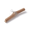 Wooden Sticks Pendant PALLOY-JF03393-01-4