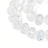 Handmade Foil Lampwork Beads Strands FOIL-T008-09F-3