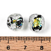 Handmade Foil Lampwork Beads Strands FOIL-T008-04B-4