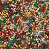 4 Colors Christmas 12/0 Glass Round Seed Beads SEED-X0058-01B-2