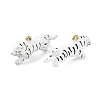 304 Stainless Steel Enamel Pendants STAS-L316-22G-10-2