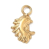 304 Stainless Steel Charms SA-CBAF41E-01B-G-1