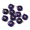 Dyed Natural White Jade Pendants G-H328-06G-A14-1