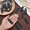 20Pcs Oval Iron Angle Code FIND-GF0009-46A-3