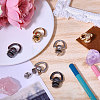 6Pcs 3 Colors Brass Ball Studs Rivets KK-CA0003-67-5