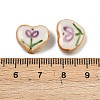 Handmade Porcelain Beads PORC-B009-02-4
