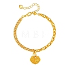 Brass Charm Bracelets WG1C1D2-01-6