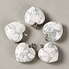 Natural Howlite Pendants GG-CBAA0EE-04P-19-1