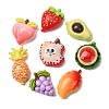 Opaque Resin Cabochons RE-CBAE980-04A-1