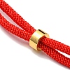 Nylon Cords Necklace Making AJEW-P116-03G-10-3