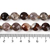 Natural Petrified Wood Beads Strands G-B094-A10-01-5