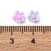 Flower Opaque Resin Cabochons FIND-L019-02D-3