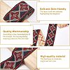 12.25M 7 Colors Ethnic Style Polyester Ribbons OCOR-FG0001-23-4