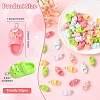 20Pcs Opaque Resin Pendants RESI-YW0005-49-3