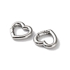 304 Stainless Steel Spring Gate Clasps STAS-A193-03P-2