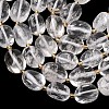 Natural Quartz Crystal Beads Strands G-G453-D17-01-4