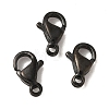 Ion Plating(IP) Polished 316 Surgical Stainless Steel Lobster Claw Clasps STAS-R072-14A-B-1