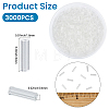 3000Pcs Glass Bugle Beads SEED-PA0001-87-2