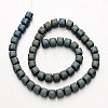 Electroplate Non-magnetic Synthetic Hematite Bead Strands G-F300-25-F07-2